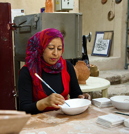 Meet the Women Who Are Revitalizing Jordan's Art and Craft