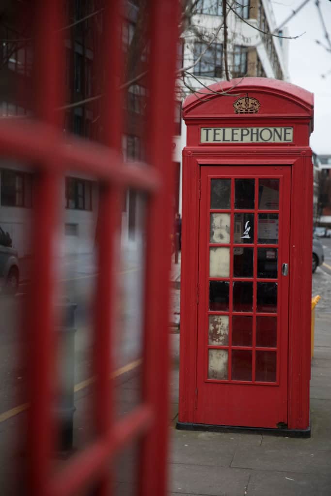 A London phonebox